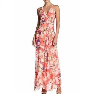 Yumi Kim floral maxi wrap dress